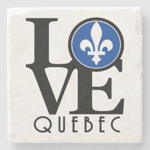 Dessous-de-verre En Pierre LOVE Québec