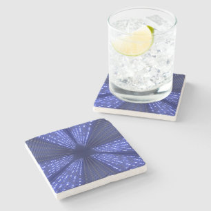 Dessous-de-verre En Pierre lumière brillante