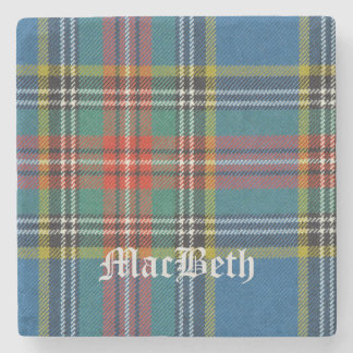 Dessous-de-verre En Pierre MacBeth, MacBeth Scottish Tartan, MacBeth