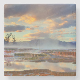 Dessous-de-verre En Pierre Mammoth Hot Springs