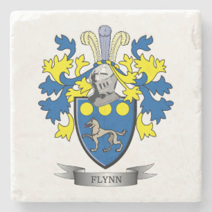 Dessous-de-verre En Pierre Manteau de Flynn des bras