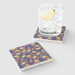 Dessous-de-verre En Pierre Mardi Taco Fiesta