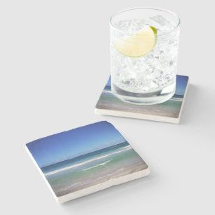 Dessous-de-verre En Pierre Mer de Punta Cana, République Dominicaine