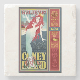 Dessous-de-verre En Pierre mermaid