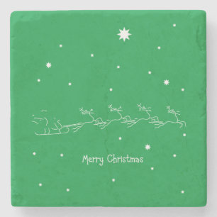 Dessous-de-verre En Pierre Merry christmas