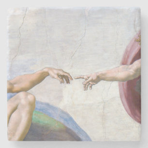 Dessous-de-verre En Pierre Michelangelo - Création d'Adam Isolé