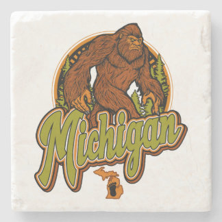 Dessous-de-verre En Pierre Michigan Bigfoot Dessous de verre