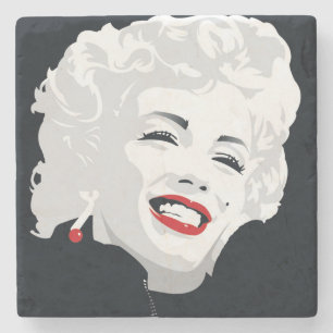 Dessous-de-verre En Pierre Miki Marilyn
