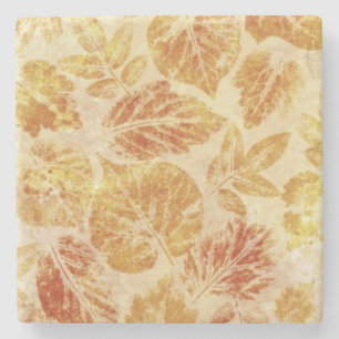 Dessous-de-verre En Pierre Milieux abstraits, aquarelle, feuille