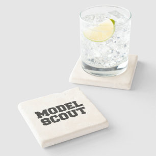 DESSOUS-DE-VERRE EN PIERRE MODÈLE DE SCOUT