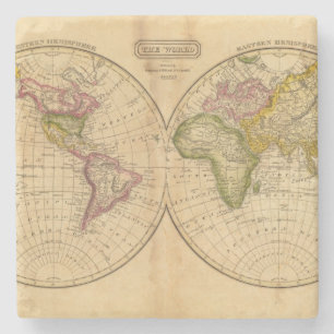 Dessous-de-verre En Pierre Monde par Worcester