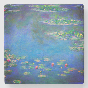 Dessous-de-verre En Pierre Monet Water Lilies 1906