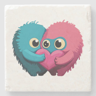 Dessous-de-verre En Pierre Monster Love