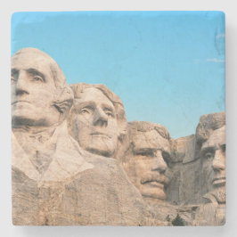 DESSOUS-DE-VERRE EN PIERRE MONT RUSHMORE