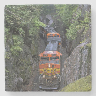 Dessous-de-verre En Pierre Moteur de train diesel classique