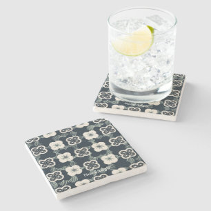 Dessous-de-verre En Pierre motif_5_fleur_1