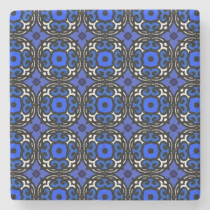 Dessous-de-verre En Pierre Motif ethnique aux motifs turcs