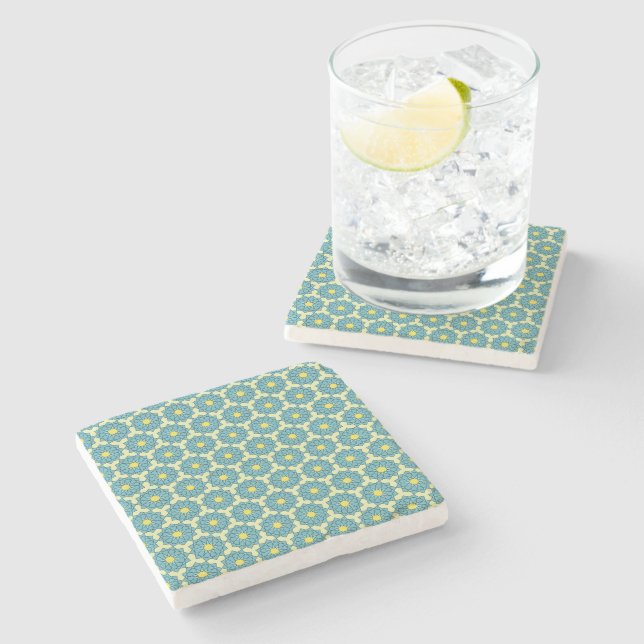 Dessous-de-verre En Pierre Motif islamique (Côté)