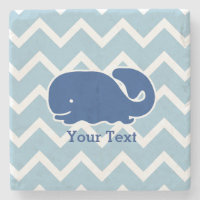 Motif nautique personnalisé de Chevron de baleine
