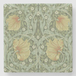 Dessous-de-verre En Pierre Motif Pimpernel (par William Morris)