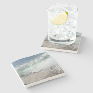 Dessous-de-verre En Pierre Mousse marine Vagues océaniques