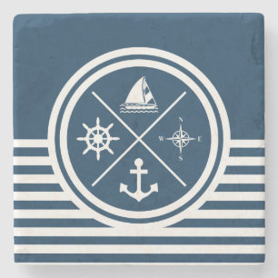 Dessous-de-verre En Pierre Nautical themed design