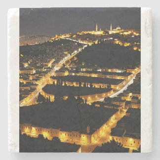 Dessous-de-verre En Pierre Nazareth by night, coaster