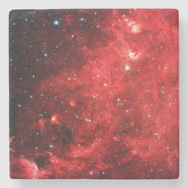 Dessous-de-verre En Pierre Nebula Amérique du Nord (Devant)