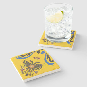 Dessous-de-verre En Pierre Nobile Contrada dell'Aquila Palio di Siena (aigle)