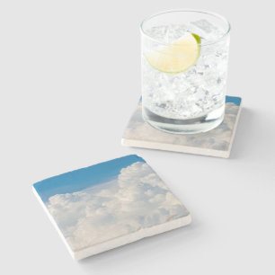 Dessous-de-verre En Pierre Nuages dans le ciel
