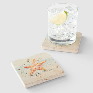 Dessous-de-verre En Pierre Ocean Beach Starfish