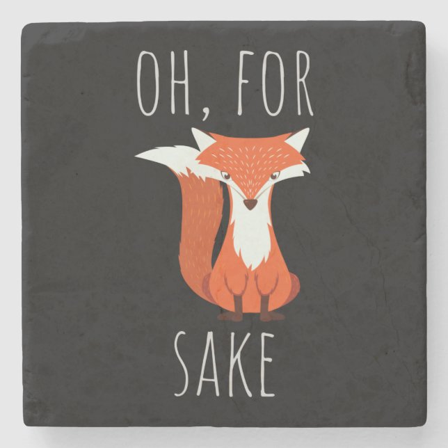 Dessous-de-verre En Pierre Oh, saké fox (Devant)