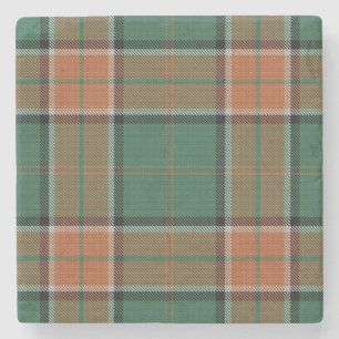 Dessous-de-verre En Pierre Old Scots Tavern Clan Pollock Tartan