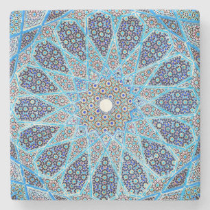 Dessous-de-verre En Pierre Orientation bleue
