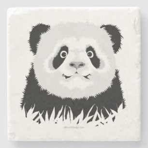 Dessous-de-verre En Pierre Ours Panda