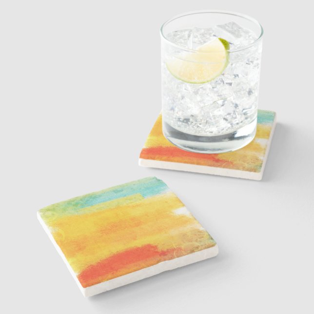 Dessous-de-verre En Pierre Painting (Côté)