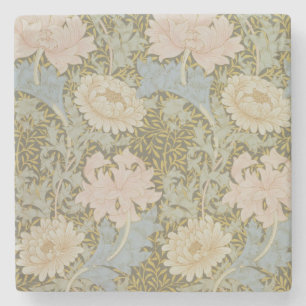 Dessous-de-verre En Pierre Papier peint de "chrysanthème", 1876 (papier