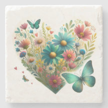 Papillons Botaniques Fleur Sauvage Murmurante