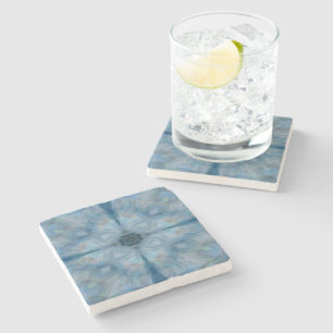 Dessous-de-verre En Pierre Papillons gris