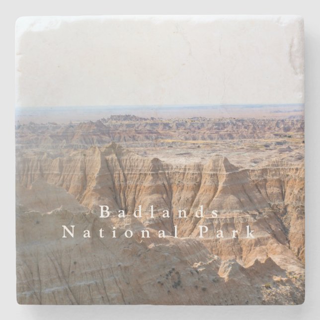 Dessous-de-verre En Pierre Parc national des Badlands (Devant)