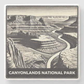 Dessous-de-verre En Pierre Parc national des Canyonlands