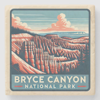 Dessous-de-verre En Pierre Parc national du Bryce Canyon