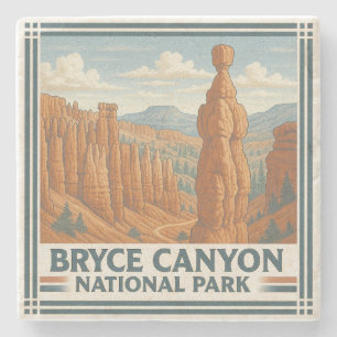 Dessous-de-verre En Pierre Parc national du Bryce Canyon