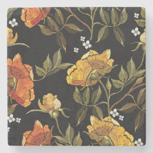 Dessous-de-verre En Pierre Patchwork Gentl : dessin manuel