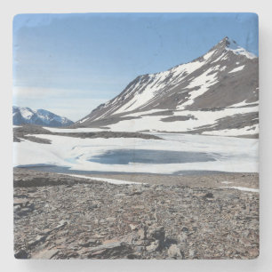 Dessous-de-verre En Pierre Paysage de Géorgie du Sud