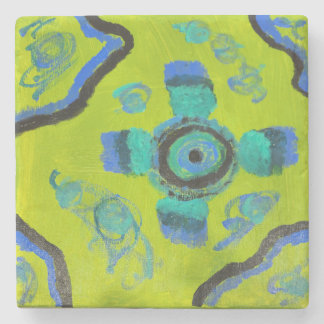 Dessous-de-verre En Pierre Peacock