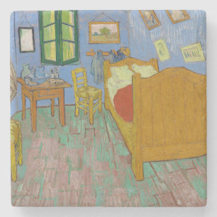 Dessous-de-verre En Pierre Peinture de la chambre de Vincent Van Gogh