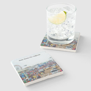 Dessous-de-verre En Pierre père Noël MONICA PIER