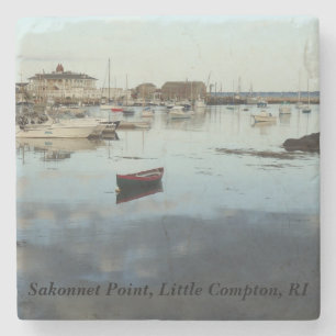 Dessous-de-verre En Pierre Petit Compton, RI - point de Sakonnet
