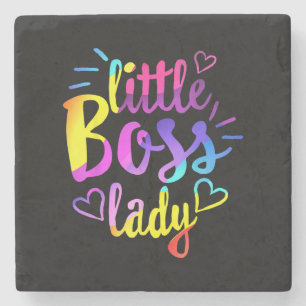 Dessous-de-verre En Pierre Petite fille de la patronne mini bos